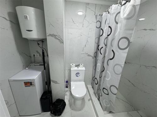 Koupelna v ubytování NEW Parkview Central Apartment Chisinau - Valea Morilor