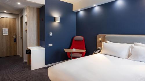 Katil atau katil-katil dalam bilik di Holiday Inn Express - Nice - Grand Arenas by IHG