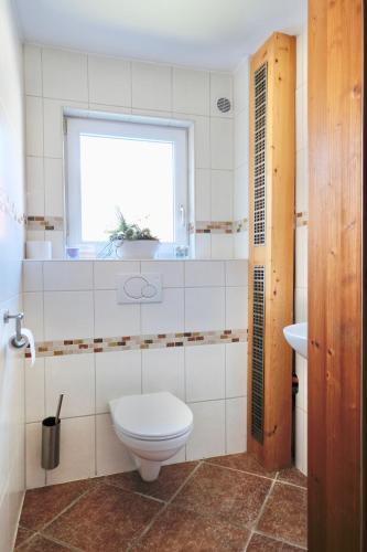 Koupelna v ubytování Haus Steinmetz