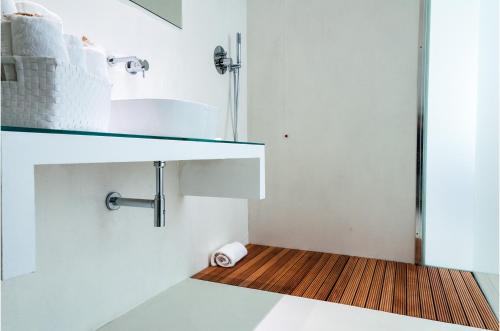 Koupelna v ubytování Vittoria Design Hotel di Luce Hotels
