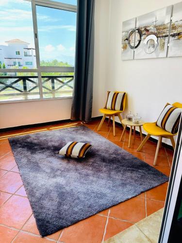 Χώρος καθιστικού στο Luxury appartement