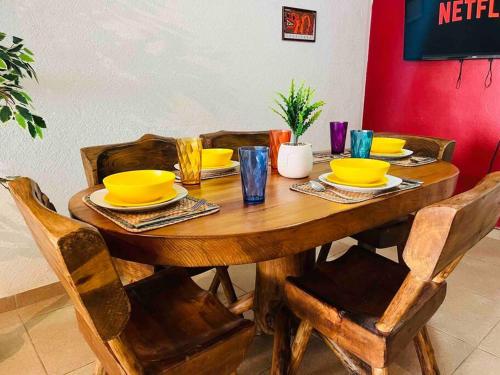 Makanan di atau berdekatan apartmen