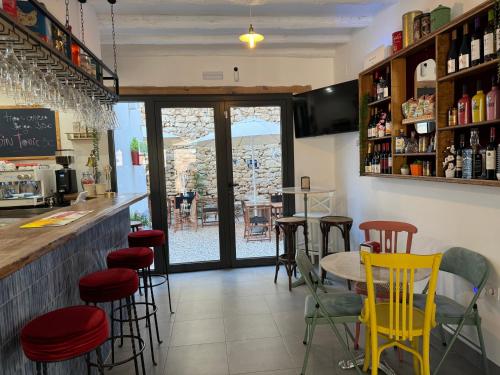 Lounge nebo bar v ubytování Casa Don Pelayo Boutique Apartments & Café