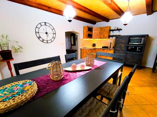 Kuchyň nebo kuchyňský kout v ubytování Apartmán Kvačany