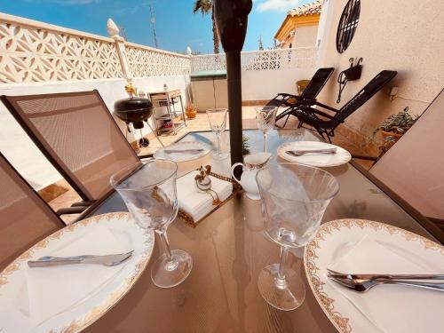 Χώρος καθιστικού στο Spanien Holliday