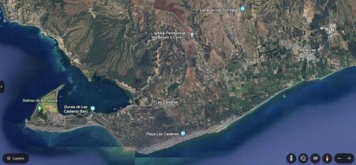 a map of the united states and the ocean at Luxury Beach Villa with Private Pool, Jacuzzi, Beach Club Access with Restaurant & Adventure Nearby in Baní