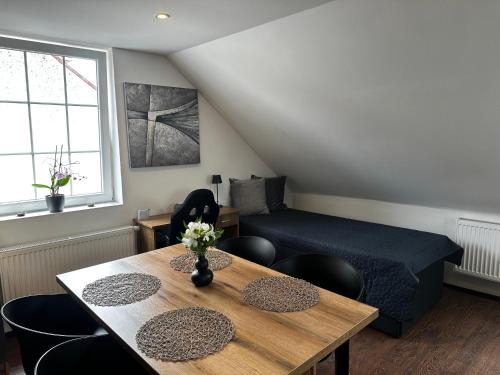 SG Apartmánový dům Hoŕiceにあるシーティングエリア