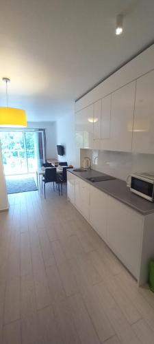 Køkken eller tekøkken på Mountain View Czarna Góra Resort