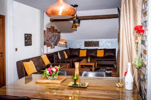 Zona de estar de Enika Hotel