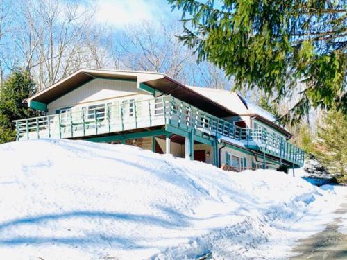 Red Peacock Catskill Cabin sleeps four 6 semasa musim sejuk