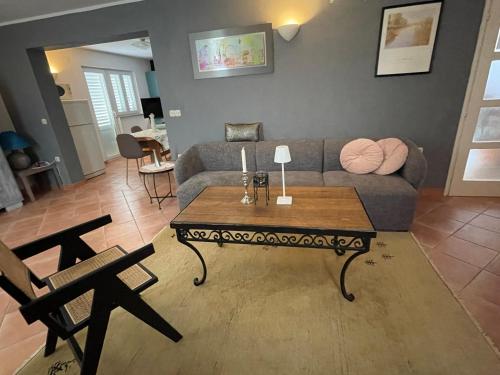 Posezení v ubytování Casa Fumica Apartment