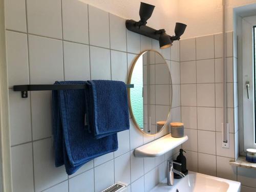 Bilik mandi di Apartment 16 - Gemütlich und Verkehrsgünstig