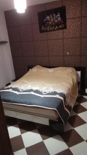 Cama o camas de una habitación en Residence Barcelone