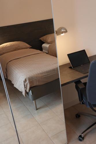 Postel nebo postele na pokoji v ubytování Onda 7