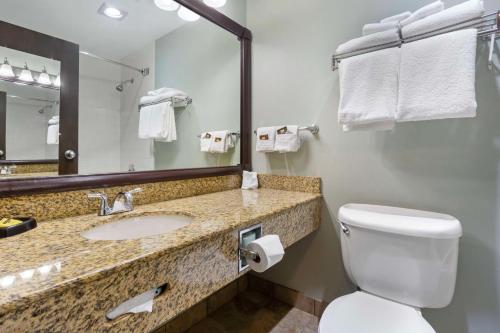 Koupelna v ubytování Best Western Plus Ahtanum Inn
