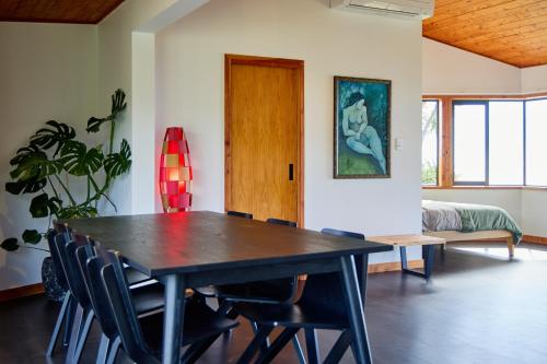 Zona de estar de The Hapuku Studio