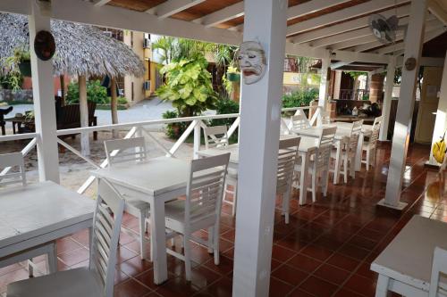 Εστιατόριο ή άλλο μέρος για φαγητό στο Aparta-Hotel Villa Baya