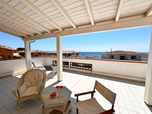 Μπαλκόνι ή βεράντα στο Casa La Magnolia Frontemare