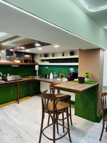 Cuina o zona de cuina de Centrum Panzió