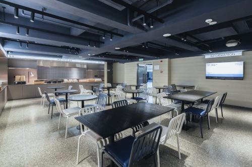 Restaurace v ubytování Atour Light Hotel Jinan Olympic Sports Center Provincial Hospital East Hospital