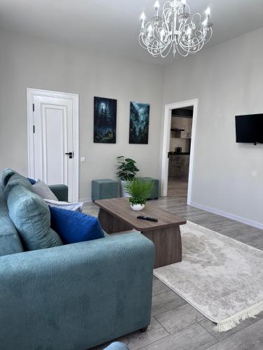 Posezení v ubytování OS Apartments N3