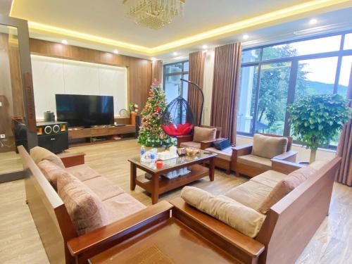 Ruang duduk di Hà Thành Villa