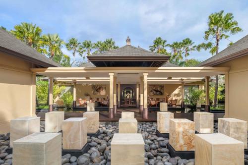 a rendering of the lobby of a villa at The St. Regis Bali Resort in Nusa Dua