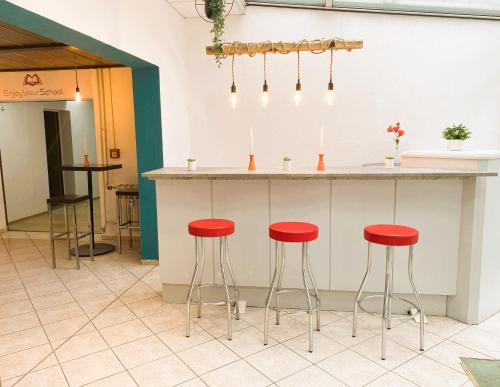Lounge atau bar di Hotel Njoy
