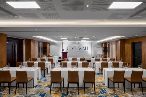 El área de trabajo o centro de convenciones de Caravan Hotel by EHM