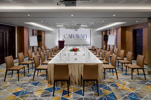 El área de trabajo o centro de convenciones de Caravan Hotel by EHM