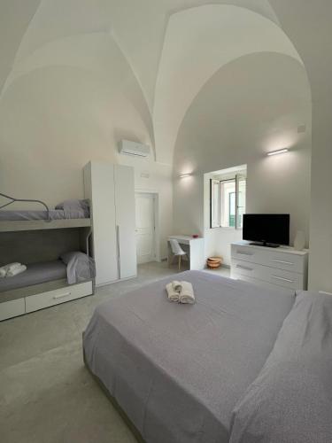 Postel nebo postele na pokoji v ubytování Casa Zaira