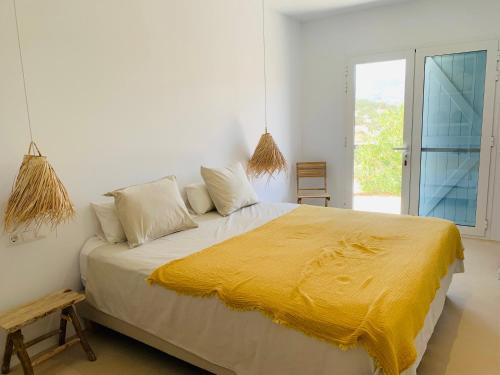 Postel nebo postele na pokoji v ubytování Casa OlivAzul