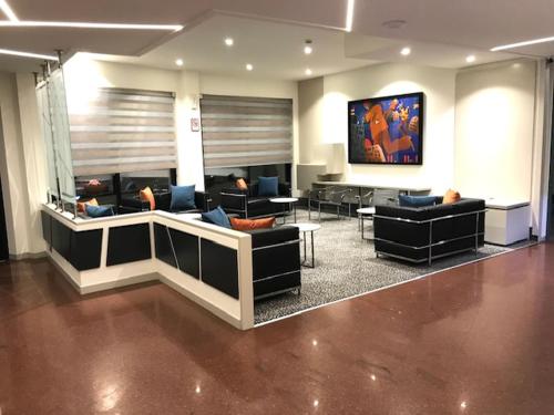 Posezení v ubytování Cardano Hotel Malpensa