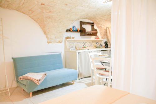 Kuchyň nebo kuchyňský kout v ubytování La casa di Nife by In Puglia service