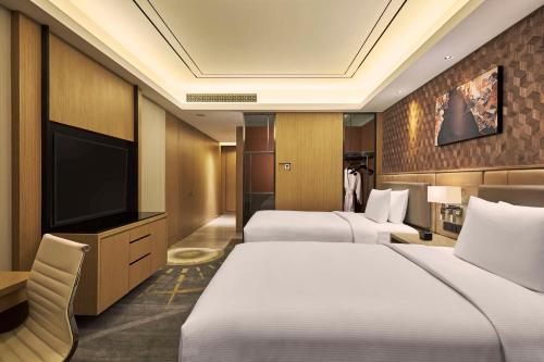 Μια τηλεόραση ή/και κέντρο ψυχαγωγίας στο Hilton Manila Newport World Resorts