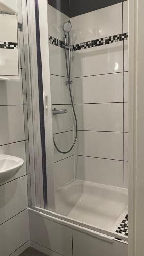 Ένα μπάνιο στο Große Ferienwohnung in Pellingen