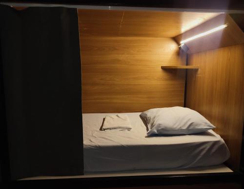 Postel nebo postele na pokoji v ubytování Hostel Casarão 65