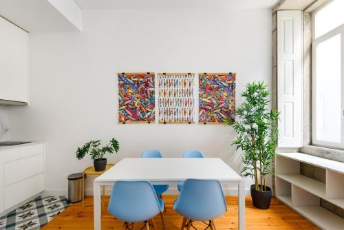 Spacious Duplex in Porto's Downtown • A/C