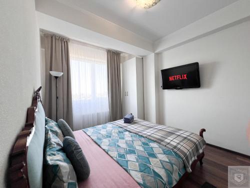 TV a/nebo společenská místnost v ubytování RentHouse Apartments - Feel Like Home