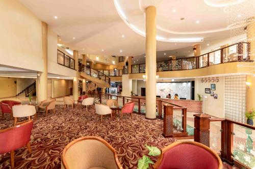 Część wypoczynkowa w obiekcie Mbale Resort Hotel