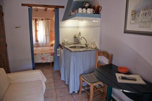 Η κουζίνα ή μικρή κουζίνα στο Casa Manadero