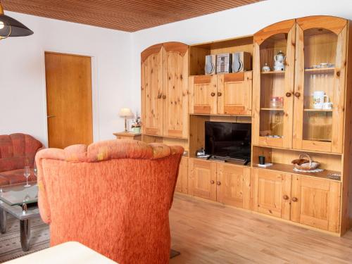 Μια τηλεόραση ή/και κέντρο ψυχαγωγίας στο Apartment Silbermöwe by Interhome