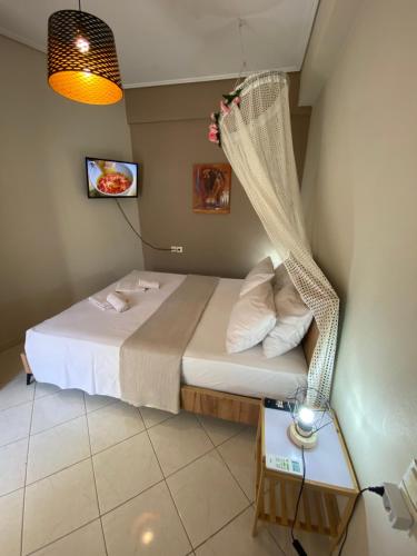 Posteľ alebo postele v izbe v ubytovaní cozy apartment