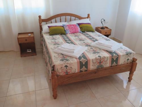 Postel nebo postele na pokoji v ubytování Fadine Self Catering