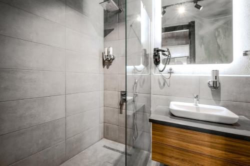 Koupelna v ubytování Warszawski Alaçatı