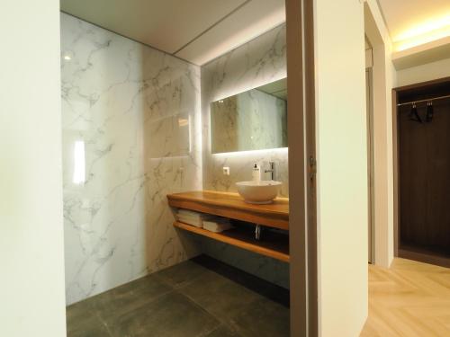 Koupelna v ubytování Tung Hotel Zeewolde