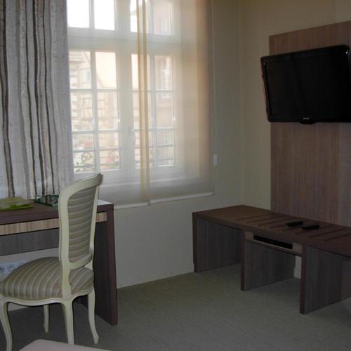 Μια τηλεόραση ή/και κέντρο ψυχαγωγίας στο Hostellerie au Cygne