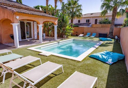 Belle Villa, Piscine, climatisée, jardin