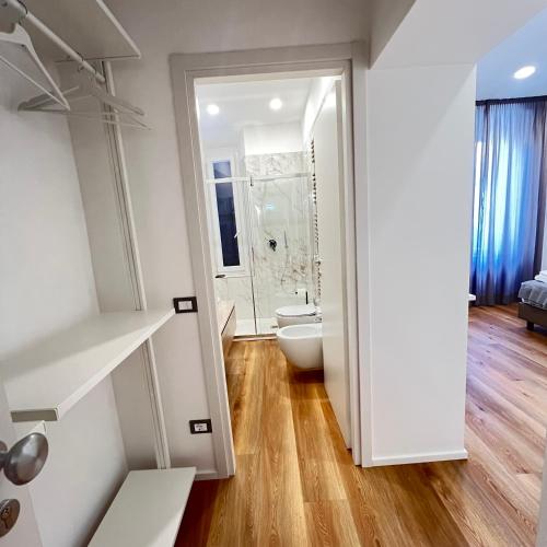 Koupelna v ubytování Sunrise Rooms