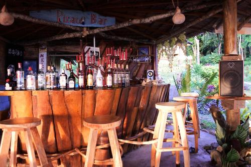 The lounge or bar area at Koh Jum Coral Bay Resort